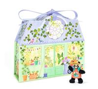DJECO - Mini casa fai da te - Mi House - Olive - Playtime per bambini - Design compatto - Perfetto per piccoli spazi - Facile montaggio, dettagli realistici, caratteristiche personalizzabili