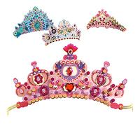 DJECO- Diademas para Princesa Natale Fasce per Decorare Principessa (37901), Multicolore, DJ07901