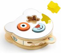 Djeco orsetto ad incastro - puzzle in legno per i più piccoli