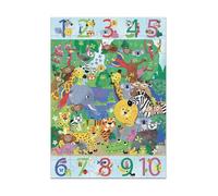 Puzzle Giungla da 54 pezzi di Djeco