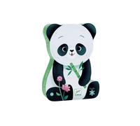 DJECO - P. Leo il Panda Puzzle ad incastro e puzzle, Multicolore (37282)
