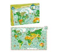 Puzzle di osservazione DJECO: Giro del mondo 200 pezzi