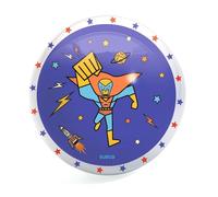 Djeco Palla giocattolo Superhéros - palla da gioco per bambini, diametro 22 cm.