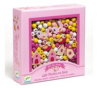 Djeco-Per i Bambini più Grandi-Perline e Gioielli, Colore Misto, 450 Unité (Lot de 1), DJ09809