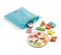 DJECO - Prima età TattiloBasic Giochi di Abilità, Multicolore (36214)