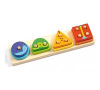 Djeco Puzzle - 1,2,3,4 Elementare