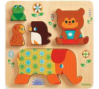 DJECO - Puzzle ad incastro e puzzle, in legno, multicolore (15)