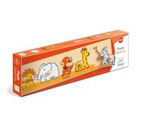 DJECO incastro e puzzle adatto per Savan & Co, Multicolore, 15