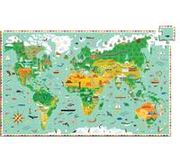 Puzzle di osservazione DJECO: Giro del mondo 200 pezzi