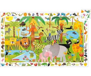Djeco Puzzle - Giungla - 35 Pezzi - 1 pz.
