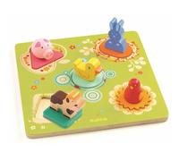 djeco puzzle in legno Ka enka e amici 5 pezzi 1 St