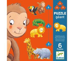 Djeco Puzzle - Marmoset & Friends - 1 pz.
