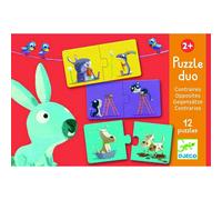 djeco puzzle Opposites 12x2 Parti 1 St