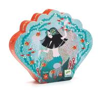 Djeco - Puzzle silhouette - Signora di cuore