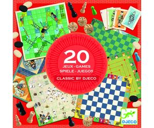 Djeco Scatola 20 Giochi in 1 - 1 pz.