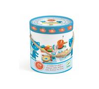 DJECO- Imitación A la Mesa gatitos Imitazione del Tavolo Gattino (36547), Multicolore, 1