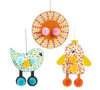 Djeco Set da colorare divertente, set creativo per bambini, mix FSC.