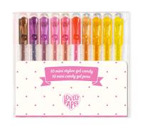 DJECO set di 10 mini penne gel