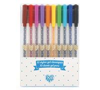 Djeco Set di 10 penne gel classiche