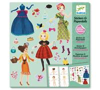 Djeco set di adesivi stilista di moda