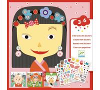 Djeco DJ08934 Piccolo regalo per i più piccoli, adesivi misti