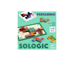 Djeco Sologic Pentamino - Gioco di logica e di pensiero per bambini - Nouvo
