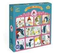 DJECO STORY PUZZLE CAPPUCCETTO ROSSO GIOCO PER BAMBINI ETA' 3+ PEZZI 35 COLORE MISTO