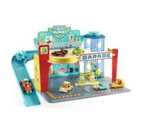 Garage in Legno Ecologico Crazy Motors - Giocattolo per Bambini - Nouvo