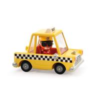 Djeco T&G- Taxi Joe Passeggini, Multicolore, 35479