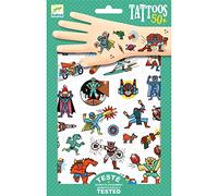 Tatuaggi bambino Heroes vs Villains - Djeco
