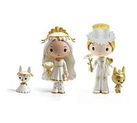 DJECO- Tinyly Marguerite & Léoplold Bambole alla Moda e Accessori, Multicolore, 36959