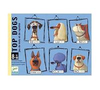Djeco Top Dogs 35099 - Gioco di carte, multicolore