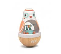 DJECO Wood Roly-Poly Owl giocattolo 10m+ 1 pz