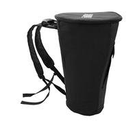 Djembe African Drum Shoulder Carry Storage Thicken Bag Zaino 25,4 cm, Nero, 10" Nero