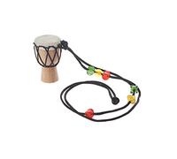 Djembe Percussione africano Tamburo A Mano Ciondolo Per Bambini Bambini Strumento di Apprendimento Jambe Drummer