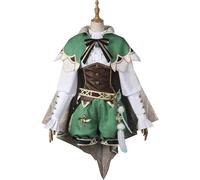 DJFOG Genshin Impact Venti Costume Cosplay Venti Abiti Cosplay Genshin Impact Cosplay Costume Cosplay per Adulti per Halloween,Verde,L