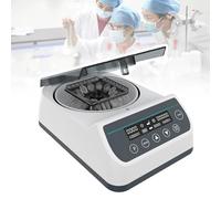 DJFYVAEIO Centrifuga da Laboratorio, Timer da 30 S a 59 Min, 4 Specifiche, Memoria modalità, Adatta per Esperimenti E Lavorazione Campioni, Provette per Centrifuga Non Incluse 10pro