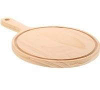 djgkENVQ Teglia per pizza, Piatto for pizza in legno, pratico tagliere for frutta, pala for pizza con manico