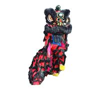 DJHGNFRDK Abito tradizionale cinese per la danza del leone, Costume mascotte danza del leone multicolore(Black)