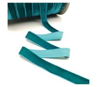 DJHGNFRDK Nastro di Velluto, Nastro di Velluto 5 Metri Multicolore 6-25 mm di Larghezza for Fiocchi for Capelli da Regalo Fai da Te for Matrimoni(Navy Blue,25mm Wide)