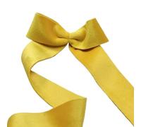 DJHGNFRDK Nastro di Velluto, Nastro di Velluto a Coste Floccato da 5 Metri Multicolore, Larghezza 25 mm/38 mm, for Fiocchi for Capelli Fai da Te(05Ginger,Width 38MM)