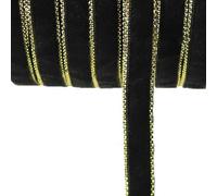 DJHGNFRDK Nastro di Velluto, Nastro in Velluto Glitterato Multicolore 10 mm 5-20 Iarde(A40,10mm (5 Yards))