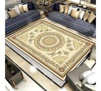 DJHWWD Antiscivolo Per Tappeti 160x210CM Giallo Tappeto floreale retrò multicolore Camera Da Letto Cameretta alfombra exterior