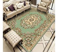 DJHWWD tappeti da salotti tris tappeti camera da letto Tappeto verde rettangolo Retro Home Decor antiscivolo antiscivolo Tappeto Ingresso Interno 80X120CM