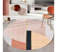 DJHWWD Tappeto Bambina Cameretta Lavabile In Lavatrice，Morbido 60X60cm,Zerbino Interno Geometria Rosa per Corridoio,Porta Ingresso,Entrata Interno