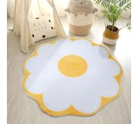 DJHWWD Tappeto Cameretta Bambina Lavabile 60X60cm,Zerbino Ingresso Bianco Moderno per Cameretta,Corridoio,Porta Ingresso