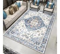 DJHWWD Tappeto Entrata Tappetto Soggiorno 120x160CM lavabile e resistente blu room carpet tappeti cameretta bambina tappeto+salotto