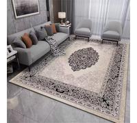 DJHWWD Tappeto Per Cameretta Bambina 120x200CM nero antiscivolo e facile da mantenere. Grigio tappetto soggiorno Tappeti Camera Letto