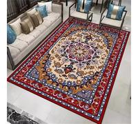 DJHWWD Tappeto Per Cameretta Bambina Tappeti Piccoli 100x160CM decorativo la stanza blu Rosso tappeto+cameretta antiscivolo cucina