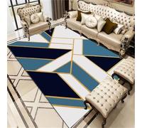 DJHWWD Tappetto 50x80CM blu Tappeto moderno grigio giallo tappeto+salotto alfombra exterior tappeti piccoli